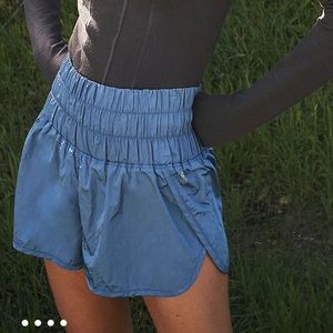 Free People Movement “the way home” short color “bluestone” size medium